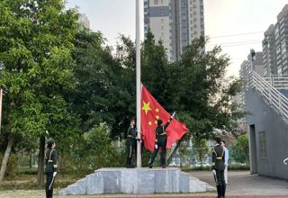 学院动态 | 我院举行2023年秋季学期第二次升旗仪式
